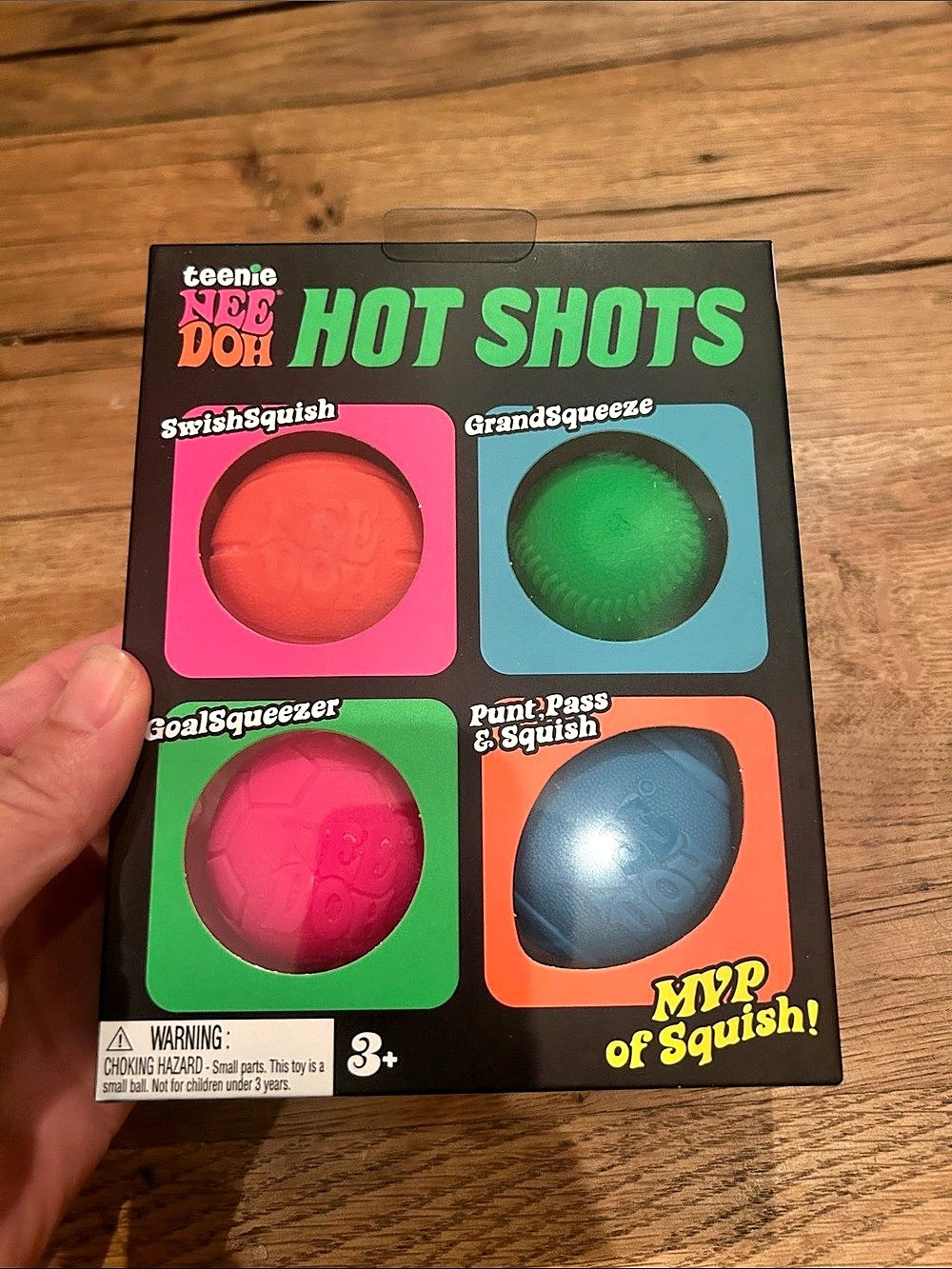 NeeDoh Hot Shots Sensory Squeeze Balls Multicolor NWT